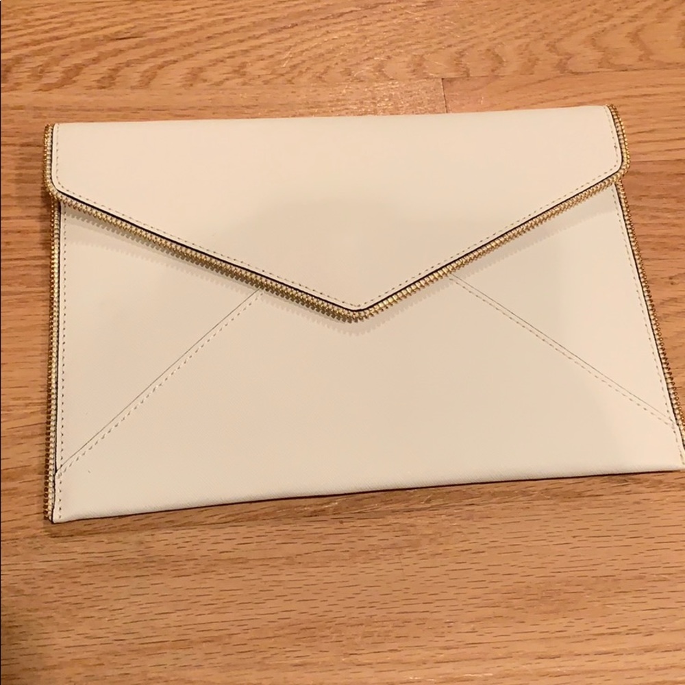 Rebecca minkoff leo clutch.  Brand new w tags